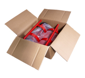 Commander Flat-Pack Compact Double Fire Extinguisher Trolley (CON-STD-02)