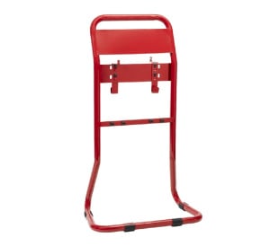 Firechief Flat-Pack Double Tubular Fire Extinguisher Stand (Red) (FPSR2)