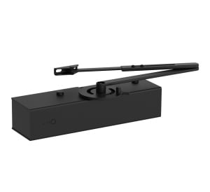 Fireco Freedor SmartSound™ Wireless Sound-Activated Fire Door Closer - Black