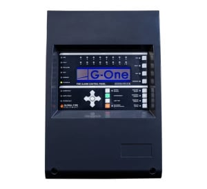 Global Fire G-ONE 1 Loop Fire Control Panel - Non Expandable (Black) (G-1BLK)