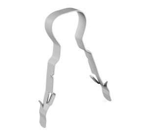 LINIAN FireClip 9-11mm Double, Galvanised (Pack of 100) (1LCGALV9112)
