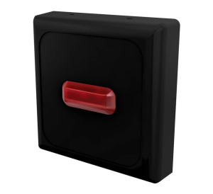 Global Fire Conventional Remote Indicator with Flashing LED (Black) (GFE-C-REM-IND-BLK)