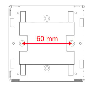 Global Fire Manual Call Point Adapter Plate (GFE-MCPE-ADAPTOR)
