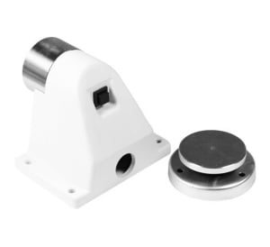 Geofire Floor Mounted 24V Electromagnetic Fire Door Holder (500N) (3-84-0501)