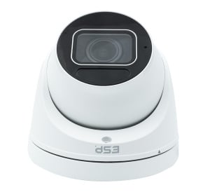 ESP HDview IP PoE 5MP Varifocal 2.8-12mm Motorised Lens Dome Camera White (H512VDW)