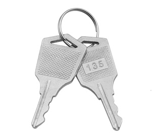 ESP Duceri Emergency Light Test Switch Spare Keys