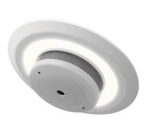 Lumi-Plugin LP110WH4KMBWSA 4000K Downlight & Smoke Alarm