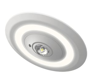 Lumi-Plugin 4000K IP20 Fire Rated LED Downlight with Emergency Light - Living (Cool White) (LP110WH4KHTEM)