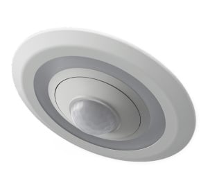 Lumi-Plugin 4000K IP54 Fire Rated LED Downlight with PIR Sensor (Cool White) (LP110WH4KMPIR)