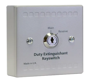 Kentec Sigma XT Main/Reserve Duty Extinguishant Keyswitch Unit (K13480M10)