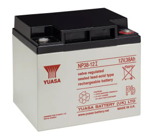 Yuasa NP 12v 38Ah Sealed Lead Acid Battery (NP38-12)