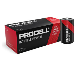 Duracell Procell Intense Power C - LR14 1.5V Alkaline Battery (Pack of 10)