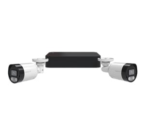 ESP Rekor IP PoE 2MP 4-Channel 2 Bullet Camera Kit 1TB White (RC24KB2W)