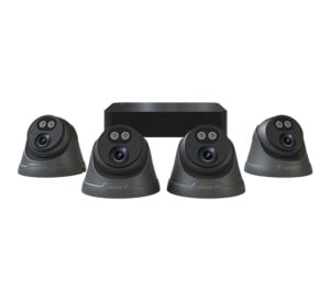 ESP Rekor IP PoE 2MP 4-Channel 4 Dome Camera Kit 1TB Grey (RC24KD4G)