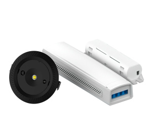 BLE RICHMOND IP20 Recessed Emergency Downlight 70mm - Black (EL-152450-BL)