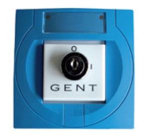 GENT S4-34418 Key Switch Interface (1 Channel) (Blue)