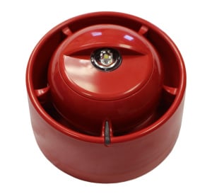 EMS SmartCell Wireless Wall Mounted Sounder VAD (Red Body / Red Flash) (SC-32-0110-0001-99)
