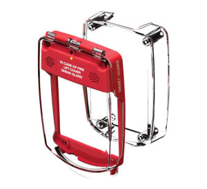 Vimpex Smart+Guard Call Point Cover - Red - Surface Mount - with Sounder (SG-SS-R-32)