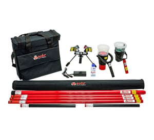 Solo 823 Smoke & Cordless Heat Detector Test & Removal Kit (9.3m) (2 Baton) (SOLO823-001)