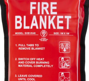 Firechief 1m x 1m Soft Case Fire Blanket (SVB1/K40)