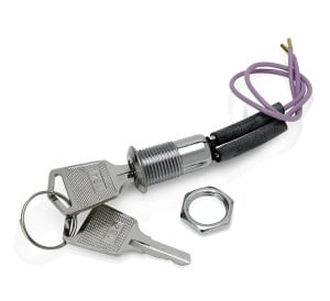 HAES SWK134-WIRED Panel Activate Controls Keyswitch Assembly