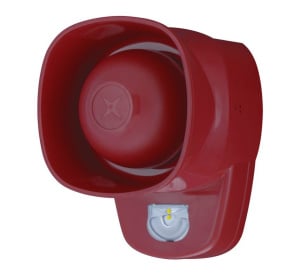 Eaton CASB483 Addressable Wall Sounder VAD (Red Flash)