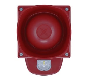 Eaton Cooper Intelligent Addressable Weatherproof Wall Sounder VAD (Red Flash) (CASB483WP)