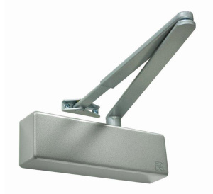 Rutland TS.3204 Fixed Power EN3 Overhead Door Closer - Silver (TS.3204.SLFB.SESE)