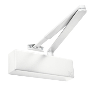 Rutland TS.3204 Fixed Power EN3 Overhead Door Closer - White (TS.3204.SLFB.WHWH)