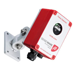 SENSE-WARE Ultraviolet / Infrared (UV/IR) Flame Detector, Red Housing (UV/IR-210/1CZ)