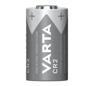VARTA 3V CR2 Lithium Cylindrical Battery (1 Pack) (6206)