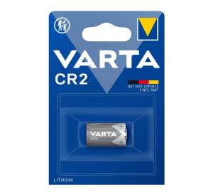 VARTA 3V CR2 Lithium Cylindrical Battery (1 Pack) (6206)