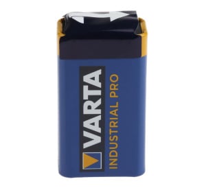 VARTA Industrial Pro 9V Alkaline PP3 Batteries (Pack of 20) (4022)
