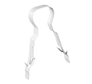 LINIAN 1LCW608 FireClip 6-8mm Single, White (Pack of 100)