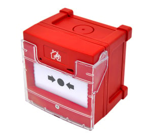 Fike Twinflex Weatherproof Manual Call Point with Cover (402-0007)