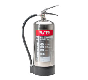 Contempo 6 Litre Water PLUS Additive Fire Extinguisher (Stainless Steel) (WSEX6ASS)