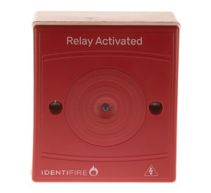 Vimpex Identifire Aux 24V Relay 2A, Red, Surface Mount (10-2610RSR-S)