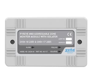 Zeta Fyreye MKII Addressable Zone Monitoring Unit with Isolator (ZAZM-MI)