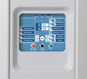 Ziton ZP1 2 Zone Conventional Fire Control Panel (ZP1-F2-03)