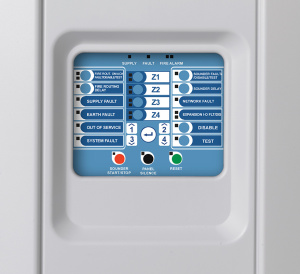 Ziton ZP1 4 Zone Conventional Fire Control Panel (ZP1-F4-03)