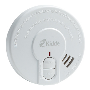 Kidde 29HD 9V Battery Optical Smoke Alarm with Hush Button