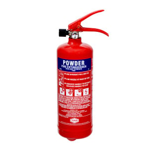 Jewel 2kg ABC Powder Fire Extinguisher