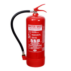 Jewel 6 Litre Water Mist Fire Extinguisher