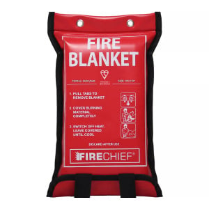 Firechief 1m x 1m Soft Case Fire Blanket (SVB1/K40)