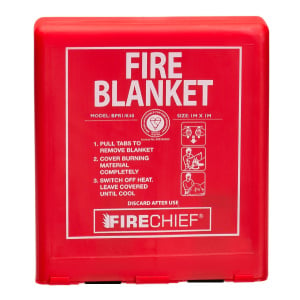 Firechief 1m x 1m Rigid Case Fire Blanket (BPR1/K40)