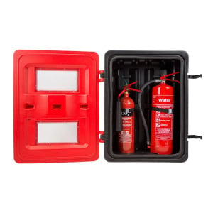 Double Rotationally Moulded Extinguisher Cabinet