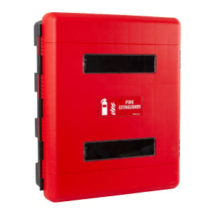 Firechief Double Extinguisher Cabinet with Seal Latch (FCDC92)