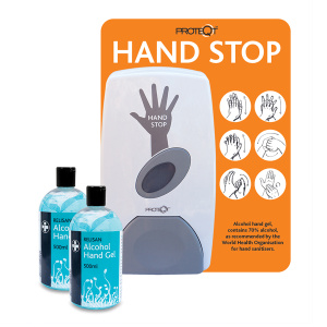 Proteqt™ Manual Hand Sanitiser Gel Station