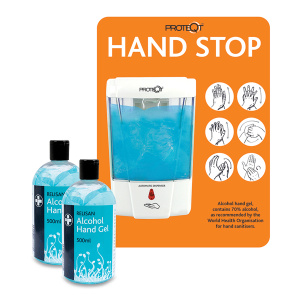 Proteqt™ Automatic Hand Sanitiser Gel Station