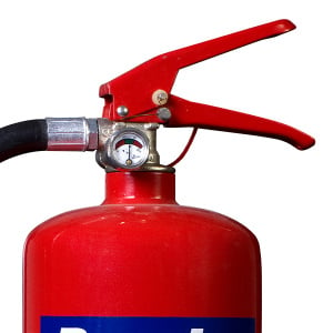 CommanderEDGE 4kg Dry Powder Fire Extinguisher